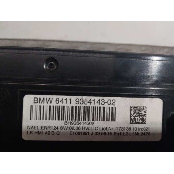 Recambio de mando climatizador para bmw serie 3 lim. (f30) 320i referencia OEM IAM 64119354143  