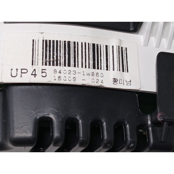 Recambio de cuadro instrumentos para kia rio basic referencia OEM IAM 940231W860  