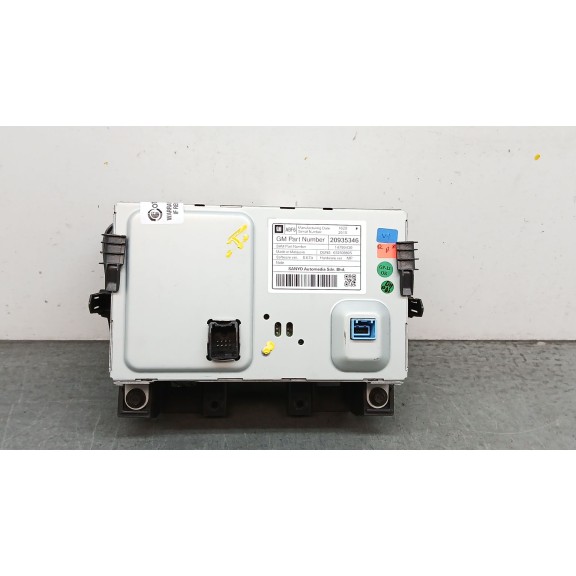 Recambio de pantalla multifuncion para chevrolet cruze (j300) 2.0 cdi referencia OEM IAM 20935346 14799430 