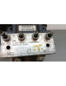 Recambio de abs para nissan qashqai i (j10, nj10) 1.5 dci referencia OEM IAM 47660br00a 0265251374  2
