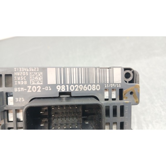 Recambio de centralita bsm para citroën ds4 (nx_) 1.6 bluehdi 120 referencia OEM IAM 9810296080  