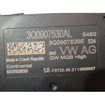 Recambio de modulo electronico para volkswagen arteon (3h8) referencia OEM IAM 3Q0907530AL GATEWAY 