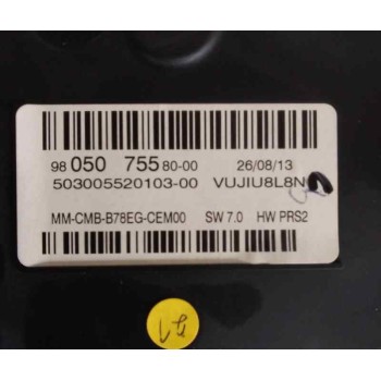 Recambio de cuadro instrumentos para citroën c4 picasso attraction referencia OEM IAM 9805075580 9805075580 