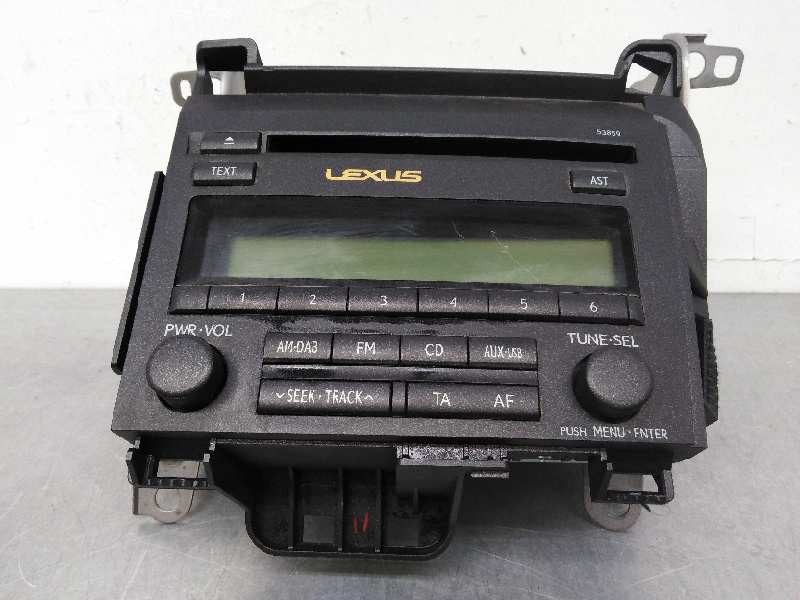 Recambio de sistema audio / radio cd para lexus ct 200h referencia OEM IAM 8612076140  