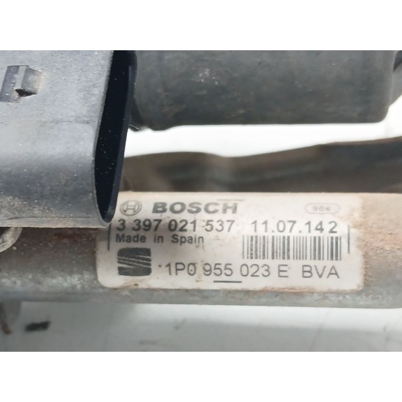 Recambio de motor limpia delantero para seat leon (1p1) 1.6 tdi referencia OEM IAM 1p0955023e 3397021537 