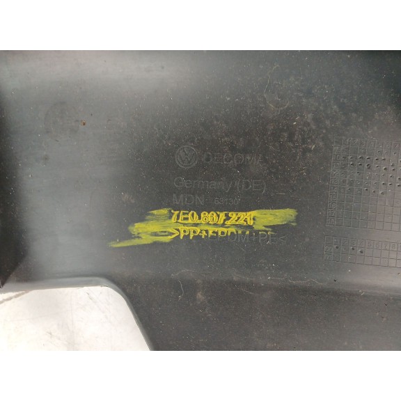 Recambio de paragolpes delantero para volkswagen t5 transporter (7e) kombi referencia OEM IAM 7E0807221  