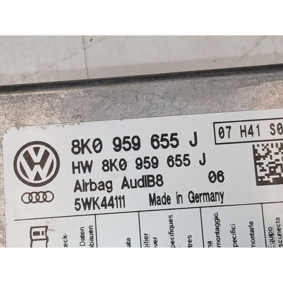 Recambio de kit airbag para audi a4 b8 (8k2) 2.0 tdi referencia OEM IAM 8K1857069  