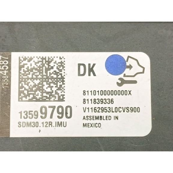 Recambio de kit airbag para opel mokka / mokka x (j13) 1.4 4x4 (_76) referencia OEM IAM 13473808  