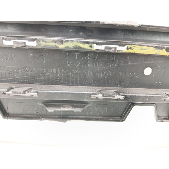 Recambio de paragolpes delantero para cupra formentor (km7, kmp) 1.5 tsi referencia OEM IAM 5FF807221A  