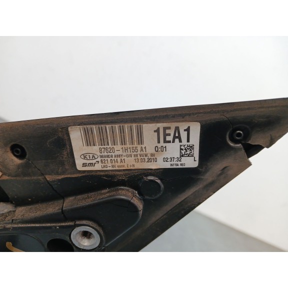Recambio de retrovisor derecho para kia cee´d hatchback (ed) 1.4 referencia OEM IAM 876201H155A1  