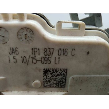 Recambio de cerradura puerta delantera derecha para seat altea (5p1) stylance / style referencia OEM IAM 1P1837016C  6 PINS
