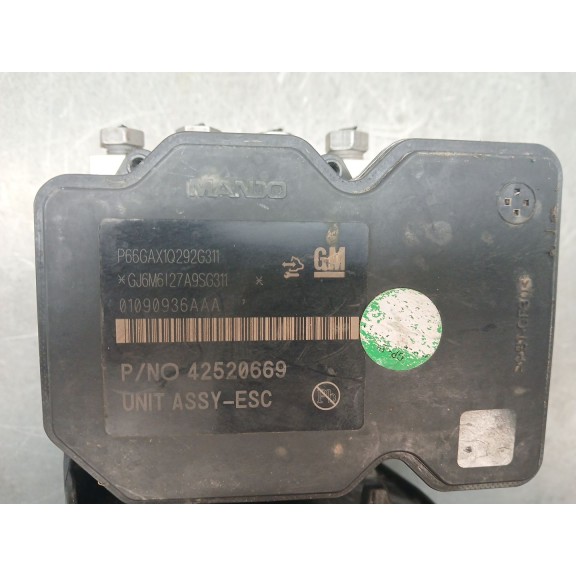 Recambio de abs para opel mokka / mokka x (j13) 1.4 4x4 (_76) referencia OEM IAM P66GAX1Q292G311 01090936AAA 