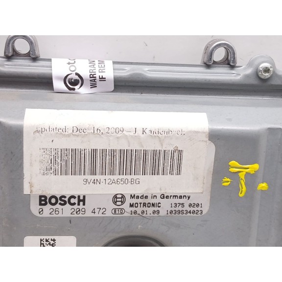 Recambio de centralita motor uce para ford kuga i 2.5 4x4 referencia OEM IAM 9v4n12a650bg 0261209472 