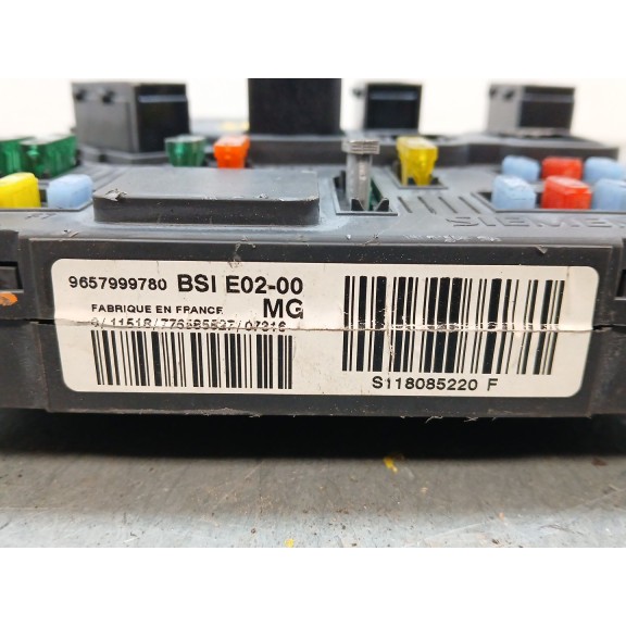 Recambio de centralita bsi para citroën xsara picasso (n68) 1.6 hdi referencia OEM IAM 9657999780  