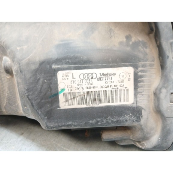 Recambio de faro izquierdo para audi a5 (8t3) 2.7 tdi referencia OEM IAM 8T0941003L  