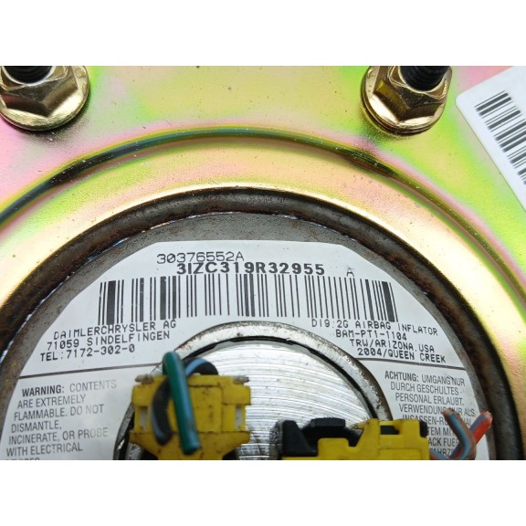 Recambio de airbag delantero izquierdo para jeep cherokee (kj) 2.4 cat referencia OEM IAM 5js061trmae  