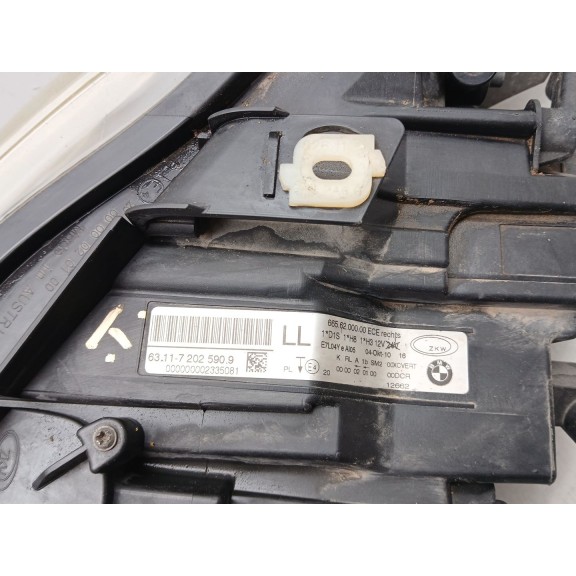 Recambio de faro derecho para bmw 3 touring (e91) 325 d referencia OEM IAM 631172025909 7237647 