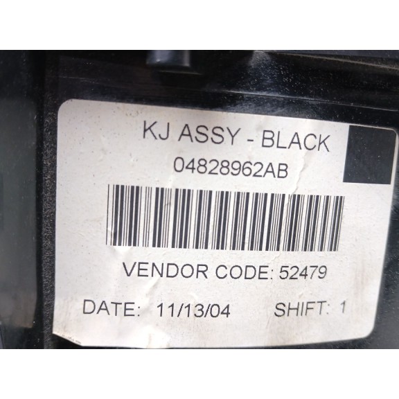 Recambio de cuadro instrumentos para jeep cherokee (kj) 2.4 cat referencia OEM IAM p56010532af  