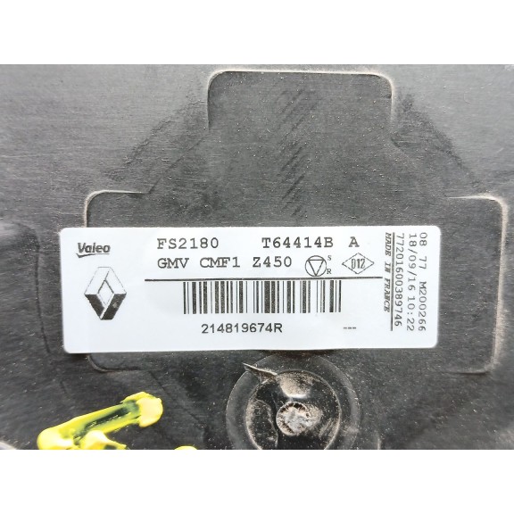 Recambio de electroventilador para renault talisman (lp_) 1.6 dci 160 referencia OEM IAM 214819674r t64414b fs2180