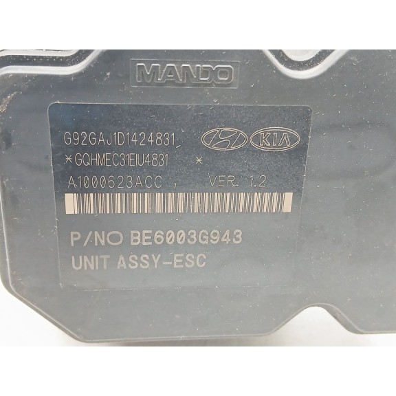 Recambio de abs para kia rio iii (ub) 1.1 crdi referencia OEM IAM 589201W570 be6003g943 
