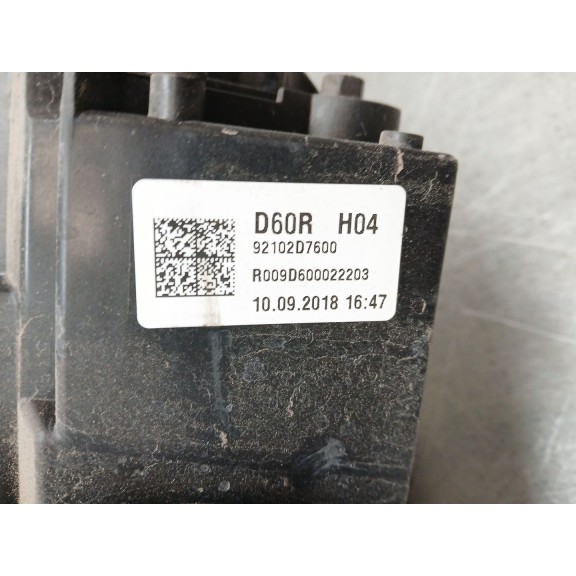 Recambio de faro derecho para hyundai tucson (tl, tle) 1.6 t-gdi referencia OEM IAM 92102D7600  