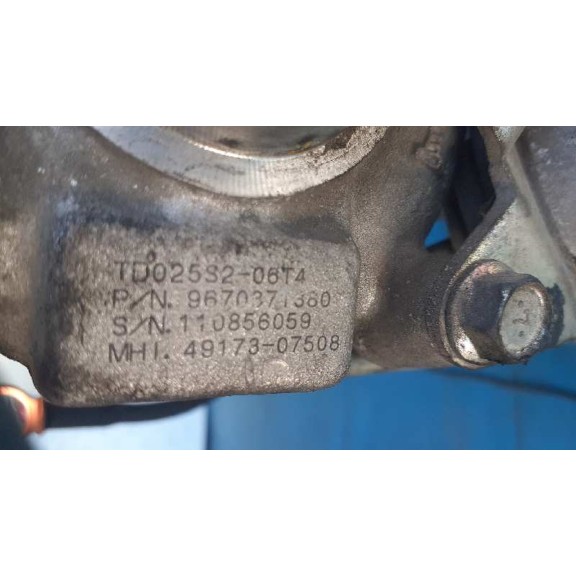 Recambio de turbocompresor para peugeot 308 1.6 hdi fap cat (9hz / dv6ted4) referencia OEM IAM 9670371380  