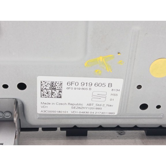 Recambio de sistema navegacion gps para seat ibiza (kj1) 1.0 tsi referencia OEM IAM 6f0919605b a3c0050180101 