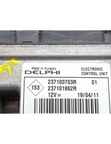 Recambio de centralita motor uce para dacia sandero 1.5 dci referencia OEM IAM 237100703r 237101862r  2