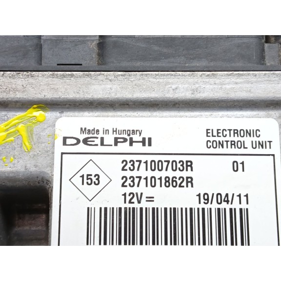 Recambio de centralita motor uce para dacia sandero 1.5 dci referencia OEM IAM 237100703r 237101862r 