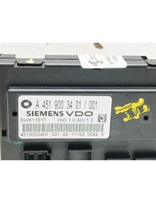 Recambio de modulo electronico para smart fortwo coupé (451) 1.0 (451.331, 451.380) referencia OEM IAM a4519003401 5wk11517  2