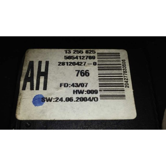 Recambio de display para opel combo (corsa c) familiar referencia OEM IAM 13255825  