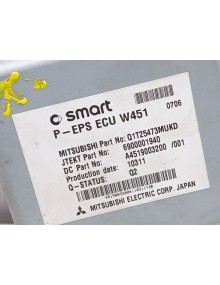 Recambio de modulo electronico para smart fortwo coupé (451) 1.0 (451.331, 451.380) referencia OEM IAM a4519003200 6900001940 q1 2