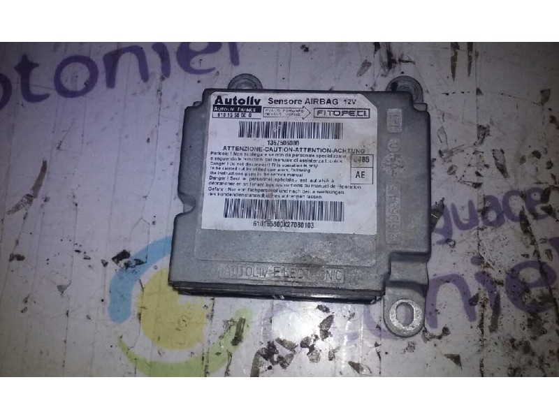Recambio de centralita airbag para citroën nemo 1.4 hdi referencia OEM IAM 61015500G 61015500G 