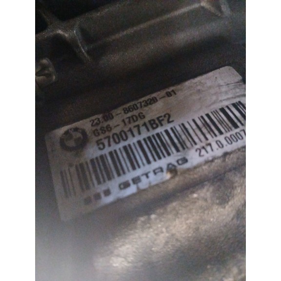 Recambio de caja cambios para bmw 1 (f20) 114 d referencia OEM IAM   