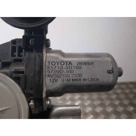 Recambio de elevalunas delantero derecho para toyota yaris live referencia OEM IAM 857100D100 ELECTRICO 5P 6 PINS