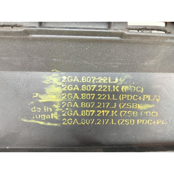 Recambio de paragolpes delantero para volkswagen t-roc (a11, d11) 1.5 tsi referencia OEM IAM 2GA807221J  