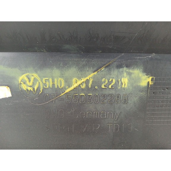 Recambio de paragolpes delantero para volkswagen golf viii referencia OEM IAM 5H0807221H  