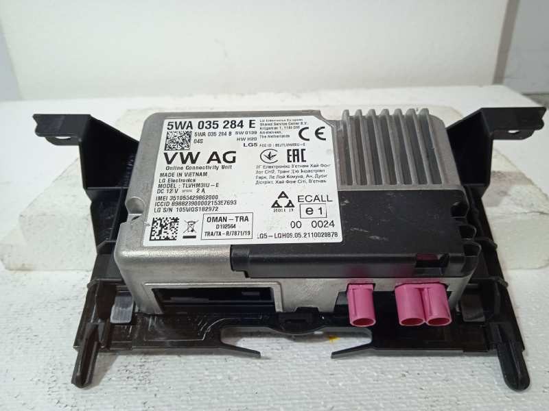 Recambio de modulo electronico para volkswagen arteon (3h8) referencia OEM IAM 5WA035284E  