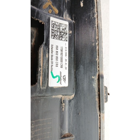 Recambio de faldon lateral para skoda kamiq (nw4) 1.0 tsi referencia OEM IAM IZQUIERDO 658863855 658853544r