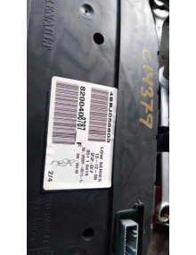 Recambio de cuadro instrumentos para renault megane ii berlina 5p confort dynamique referencia OEM IAM 8200408787F 8200408787 25