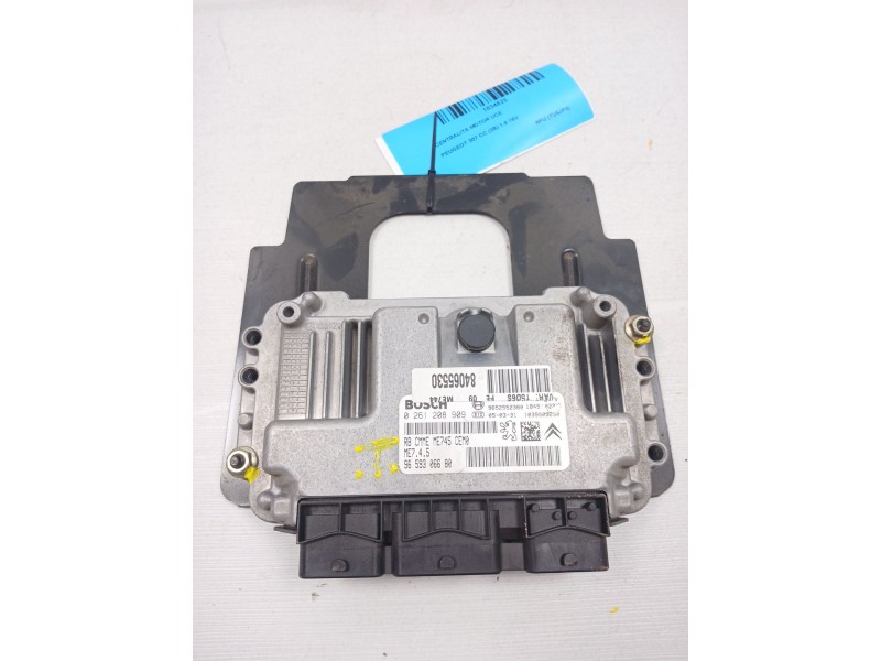 Recambio de centralita motor uce para peugeot 307 cc (3b) 1.6 16v referencia OEM IAM 9659306680  0261208909