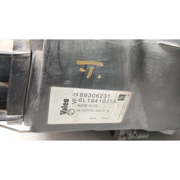 Recambio de faro izquierdo para seat ibiza iii (6l1) 1.2 referencia OEM IAM 6l1941021a 89306231 