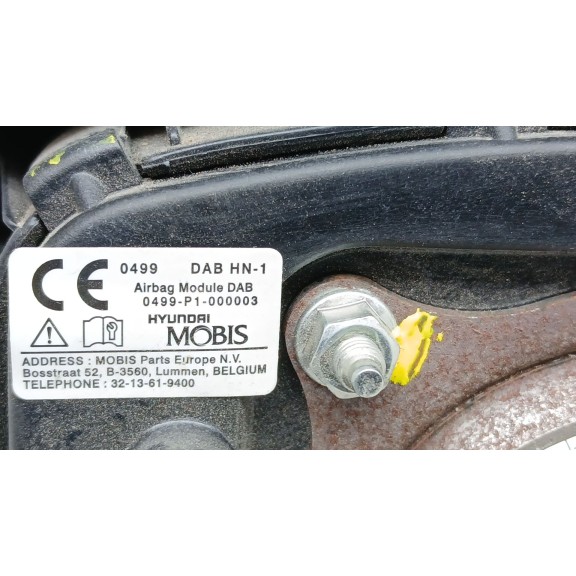 Recambio de airbag delantero izquierdo para kia rio 1.2 cat referencia OEM IAM 569001w100hu  