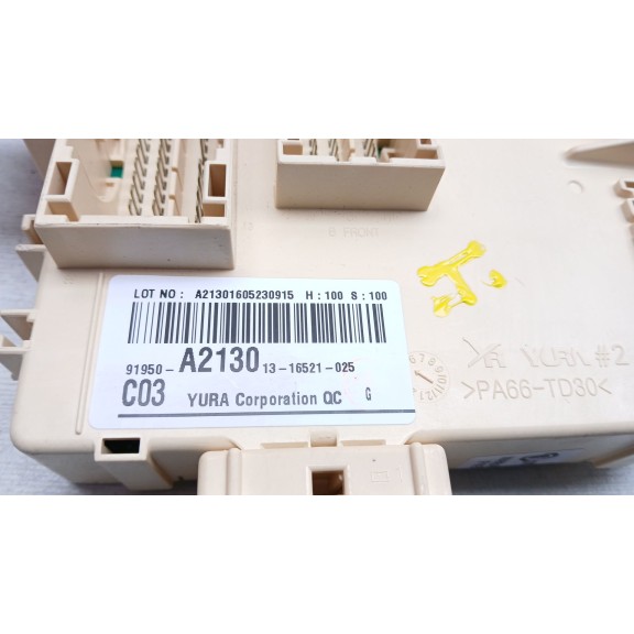 Recambio de centralita bsi para kia pro_cee´d ( ) 1.6 crdi cat referencia OEM IAM 91950a2130  