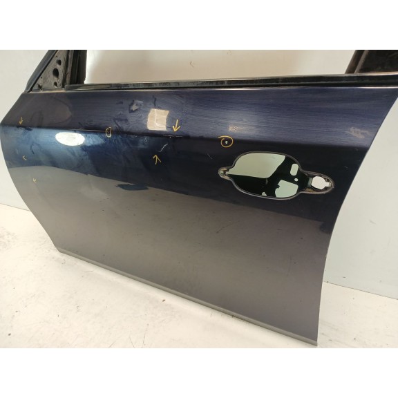 Recambio de puerta delantera izquierda para bmw serie 5 berlina (e60) 530d referencia OEM IAM  AZUL OSCURO 