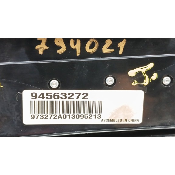 Recambio de sistema audio / radio cd para chevrolet cruze (j300) 2.0 cdi referencia OEM IAM 94563272  