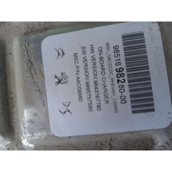 Recambio de convertidor para citroën c5 aircross feel referencia OEM IAM 9851698280  