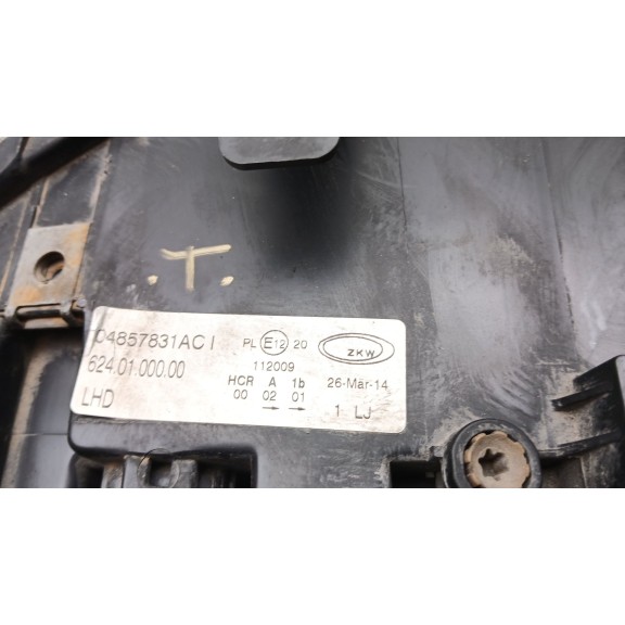 Recambio de faro izquierdo para chrysler voyager iv (rg, rs) 2.8 crd referencia OEM IAM 6240100000 04857831ac 