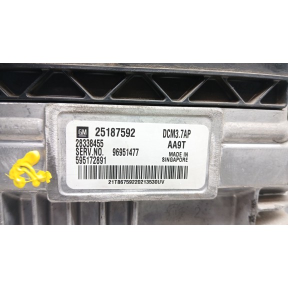 Recambio de centralita motor uce para chevrolet cruze (j300) 2.0 cdi referencia OEM IAM 25187592 28338455 