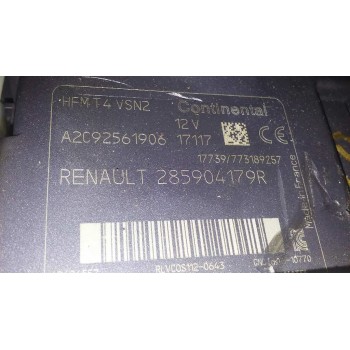 Recambio de conmutador de arranque para renault captur luxe referencia OEM IAM 285904179R  